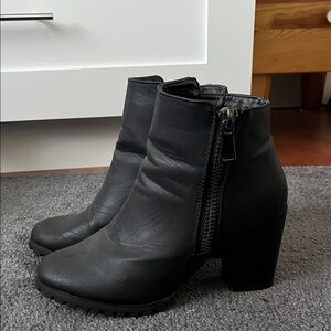 Seven7 Black Ankle Booties